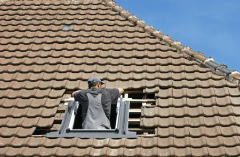 Pose de velux - Les Grangettes